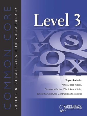 cover image of Common Core Skills and Strategies for Reading Level 3